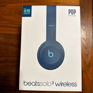 Beats by Dre Solo 3 wireless headphones.